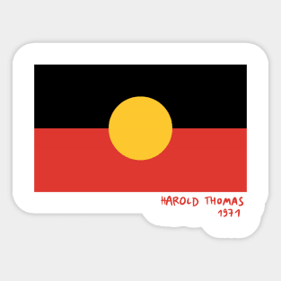 Australian Aboriginal Flag Sticker